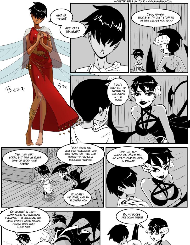 Monster girls on tour - Episode 230, Page 1: Page 230